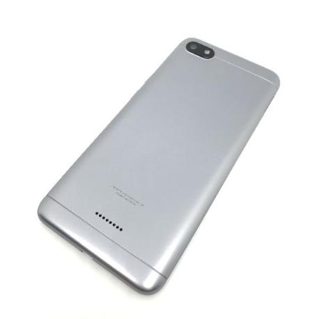 TAPA TRASERA PARAREDMI 6A - GRIS - MODELO DUAL SIM