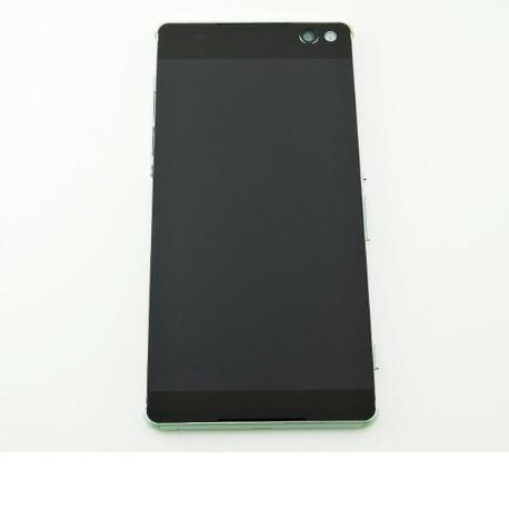 PANTALLA TACTIL + LCD DISPLAY CON MARCO XPERIA C5 ULTRA E5506, E5553, ULTRA DUAL E5533, E5563 - VERDE