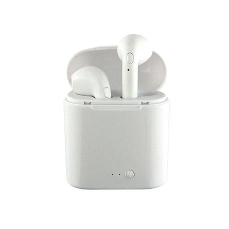 Mini Auriculares Bluetooth I7S para Ios/Android - Blanco - Repuestos Fuentes