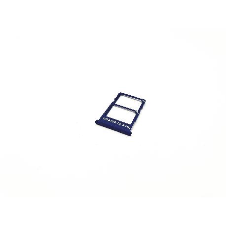 BANDEJA O SOPORTE DE SIM Y SD PARA ELEPHONE S8 - AZUL