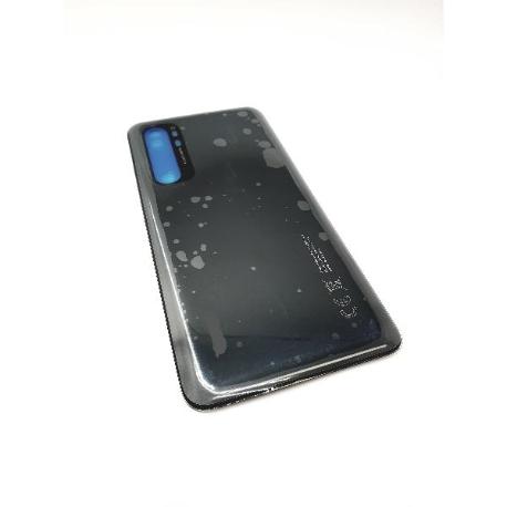 TAPA TRASERA DE BATERIA PARA MI NOTE 10 LITE, M2002F4LG, M1910F4G - NEGRA