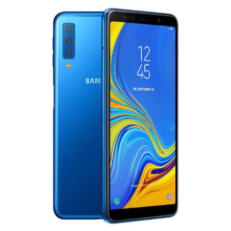  GALAXY A7 2018 SM-A750 64GB AZUL - MUY BUEN ESTADO