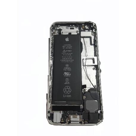 CARCASA TAPA TRASERA DE BATERIA PARA IPHONE 6S - PLATA BLANCO - REMANUFACTURADA - CON COMPONENTES