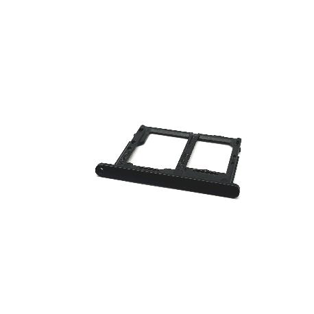 SOPORTE DE BANDEJA SIM Y SD PARA  GALAXY TAB A 2018 A2 SM-T595, SM-T590 - NEGRA