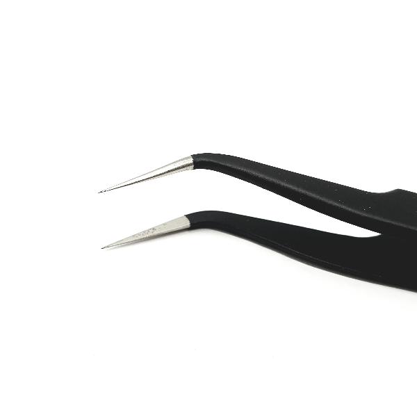 PINZA  DE PUNTA FINA CURVA PARA SMD
