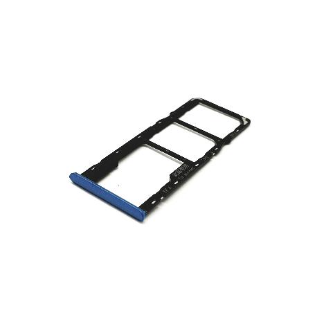 SOPORTE DE BANDEJA DOBLE SIM Y SD PARA  6I RMX2040 - AZUL   