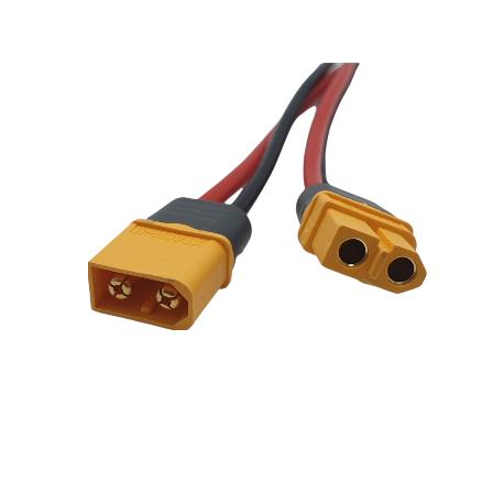 KIT DE CONECTOR DE BATERÍA XT60  CON CABLE PARA PATINETE ELÉCTRICO