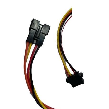 SET DE CABLE SM CON CONECTOR MACHO Y HEMBRA - 5 CABLES