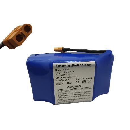 BATERIA KAIRI GENERICA EXTERNA, HOVERBOARD 36V 4.4AH - MEDIDAS 13 X 7 X 5.5 CM