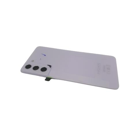 TAPA TRASERA DE BATERIA SERVICE PACK PARA  GALAXY S21 FE 5G SM-G990 - CON LENTE - LILA 