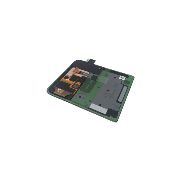 TAPA TRASERA DE BATERIA SERVICE PACK PARA  GALAXY Z FLIP 3 5G SM-F711 - VERDE - SUPERIOR - CON LENTE 