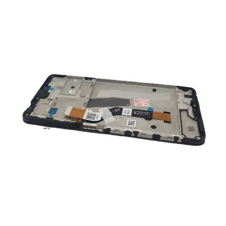 PANTALLA COMPLETA CON MARCO PARA  MOTO G51 5G - NEGRA 