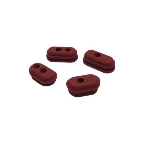 SET DE 4 TAPONES PARA  MI ELECTRIC SCOOTER M365, PRO - ROJO