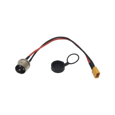 ADAPTADOR CONECTOR DE CARGA GX16 - CONECTOR XT-30