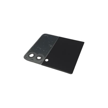 TAPA TRASERA DE BATERIA PARA  GALAXY Z FLIP 3 5G SM-F711 - NEGRA - SUPERIOR - CON LENTE - DESMONTAJE