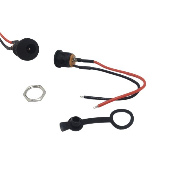 CABLE DE ALIMENTACION DC 5.5 X 2.1 MM - HEMBRA CABLE DE ALIMENTACION DC 5.5 X 2.1 MM - HEMBRA
