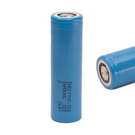 SET DE 10 UNIDADES PILA CELDA 21700 SAMSUNG 50E INR21700 4.9AH - RECICLADAS