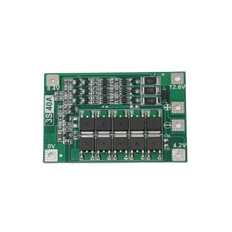 PLACA DE PROTECCIÓN PCB 3S 40A PARA BATERÍA DE LITIO 