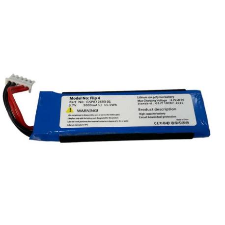 BATERÍA COMPATIBLE PARA JBL FLIP 4 3.7V -  3000MAH