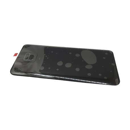 TAPA TRASERA DE BATERIA PARA  REDMI NOTE 9S, REDMI NOTE 9 PRO - CON LENTE - NEGRA