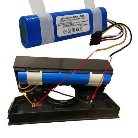 BATERIA PARA ASPIRADORA CECOTEC CONGA 5090, 5490, 6090, 7090 - 6500 MAH