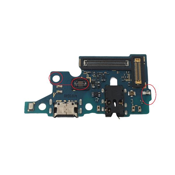 MODULO CON CONECTOR DE CARGA PARA  GALAXY A71 SM-A715 - VERSIÓN 1  