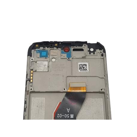 PANTALLA COMPLETA CON MARCO  REDMI 10 2022, REDMI NOTE 11 4G - NEGRA