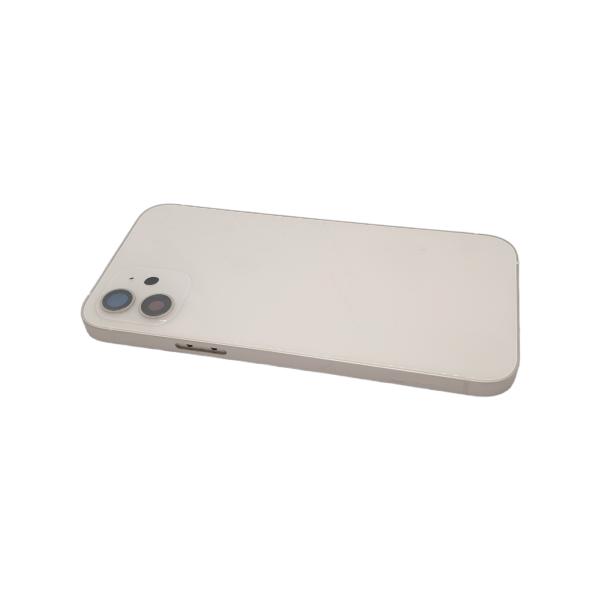Tapa Trasera Completa con Marco Para Iphone 12 - Blanco - Repuestos Fuentes