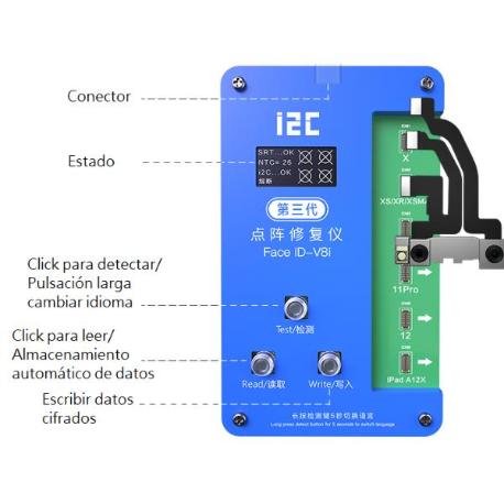 MÁQUINA I2C PARA REPROGRAMACIÓN DE FACE ID - FACE 14