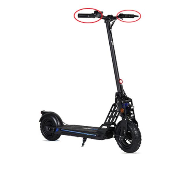 SET DE PUÑOS DERECHO E IZQUIERDO PARA M6 PARA PATINETE ELÉCTRICO