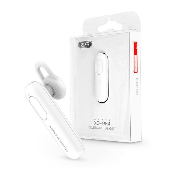 Auricular Manos Libres XO Bluetooth BE4 - Blanco - Repuestos Fuentes