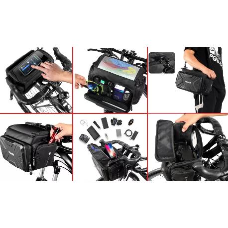 MOCHILA IMPERMEABLE WILD MAN 4L PARA PATINETE ELÉCTRICO
