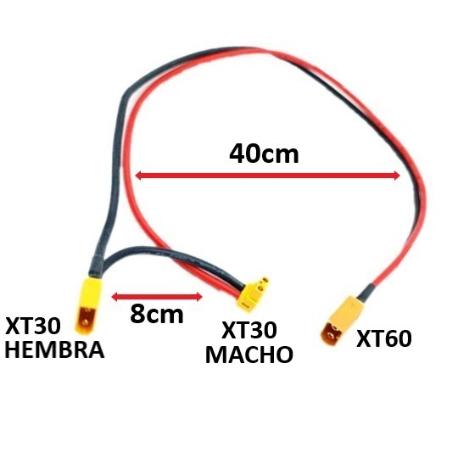 CABLE EXTENSOR PARA CONECTAR BATERÍA EXTERNA  - MODELO 1