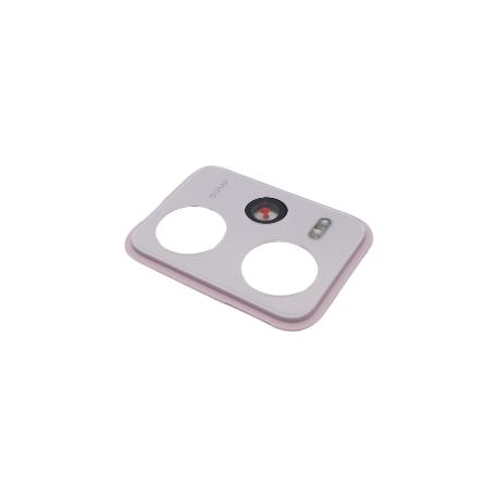 EMBELLECEDOR Y LENTE DE CAMARA TRASERA PARA  REDMI NOTE 12 PRO 22101316C - ROSA