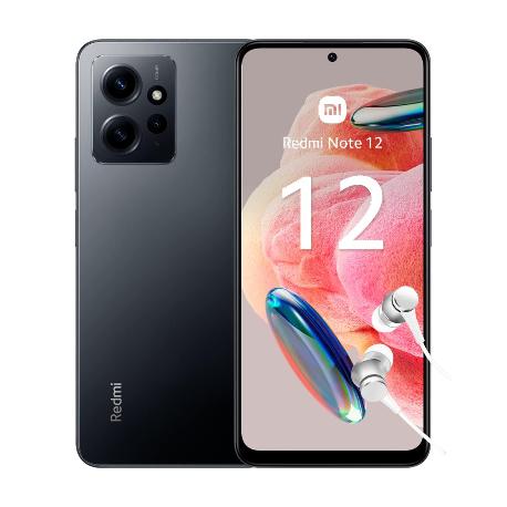 XIAOMI REDMI NOTE 12 4G 128GB NEGRO - MUY BUEN ESTADO