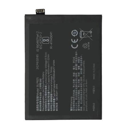 BATERIA BLP825 PARA  RENO 5 PRO PLUS, RENO 6 PRO PLUS, FIND X3 NEO DE 4500 MAH 